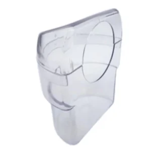 12 x Comedouro Meia Lua tipo Italiano Cristal - Animalplast - 60ml