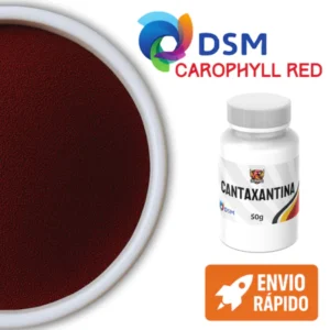 Cantaxantina Vermelha para Canarios 50g DSM Carophyll Red